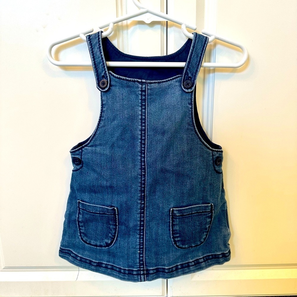 Carter's - Denim Overall Dress - Brand new condition!